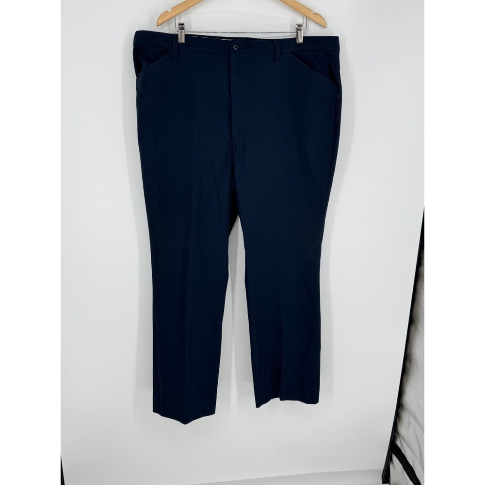 Red Kap Men's Straight Leg Navy Work Uniform Utility Pants Size 44 M7